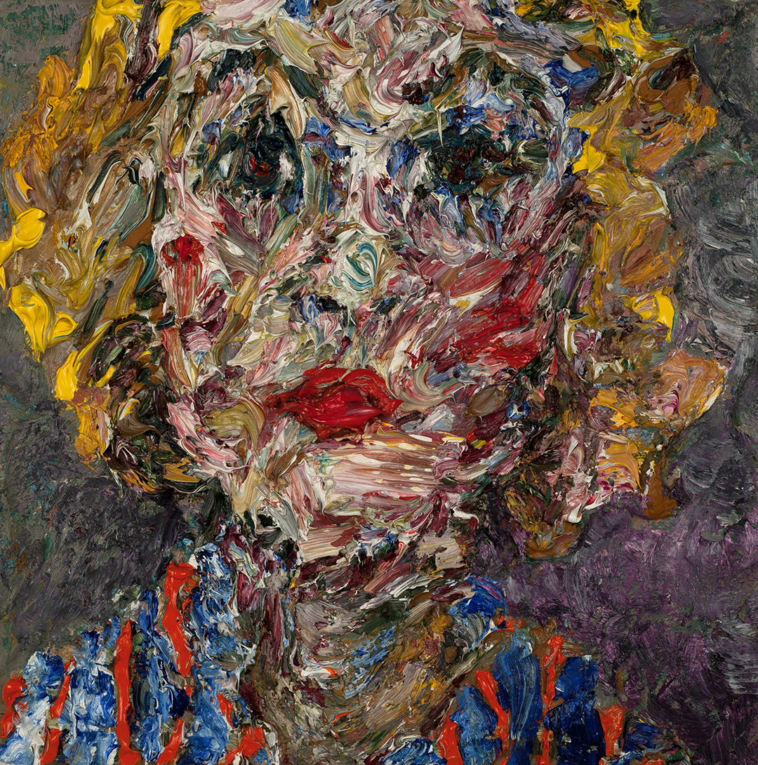   Coal,&nbsp; 2015  Oil and plaster on wood  12x12" 