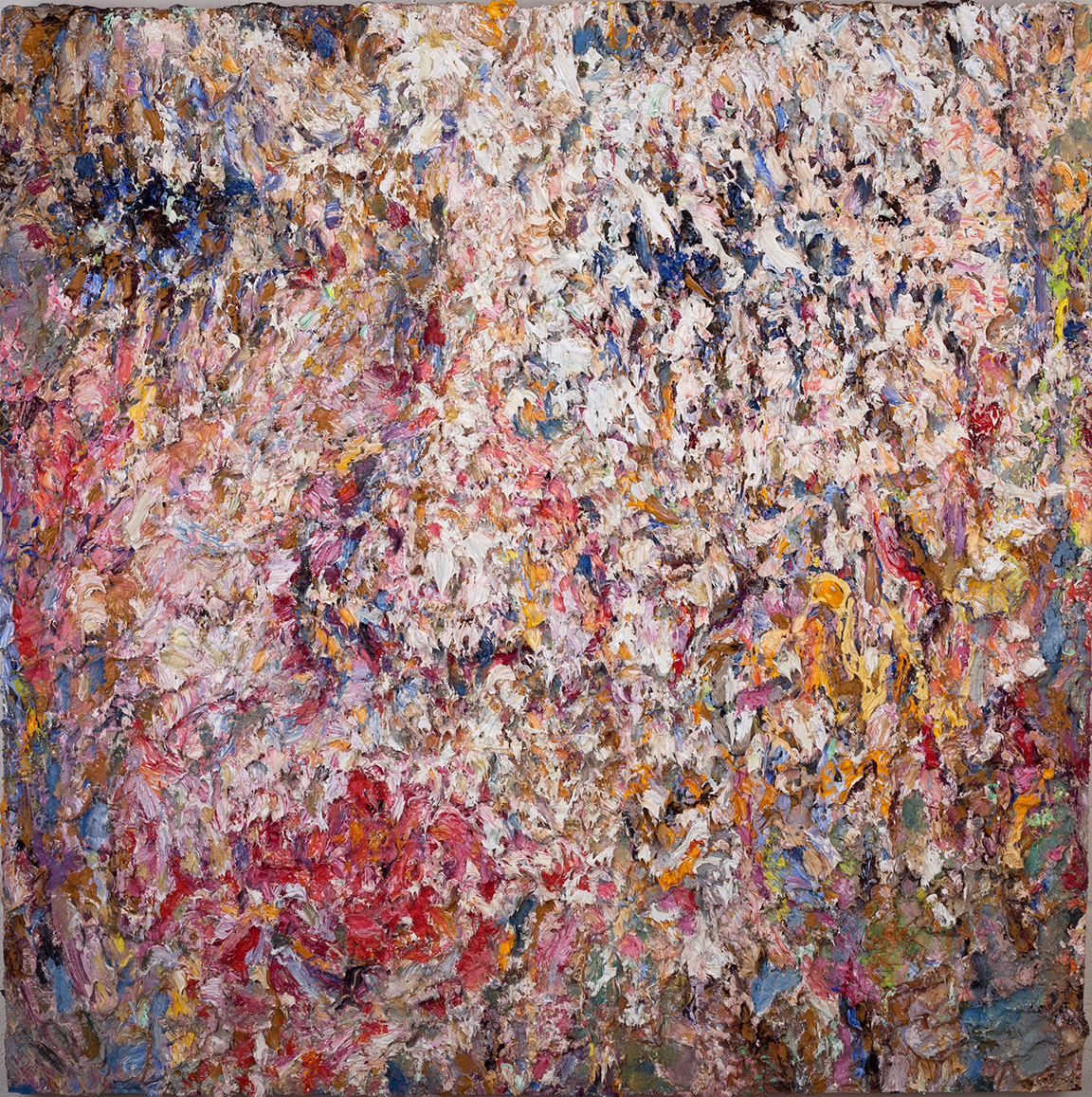   Sunrise, &nbsp;2014  oil on wood  36x36" 