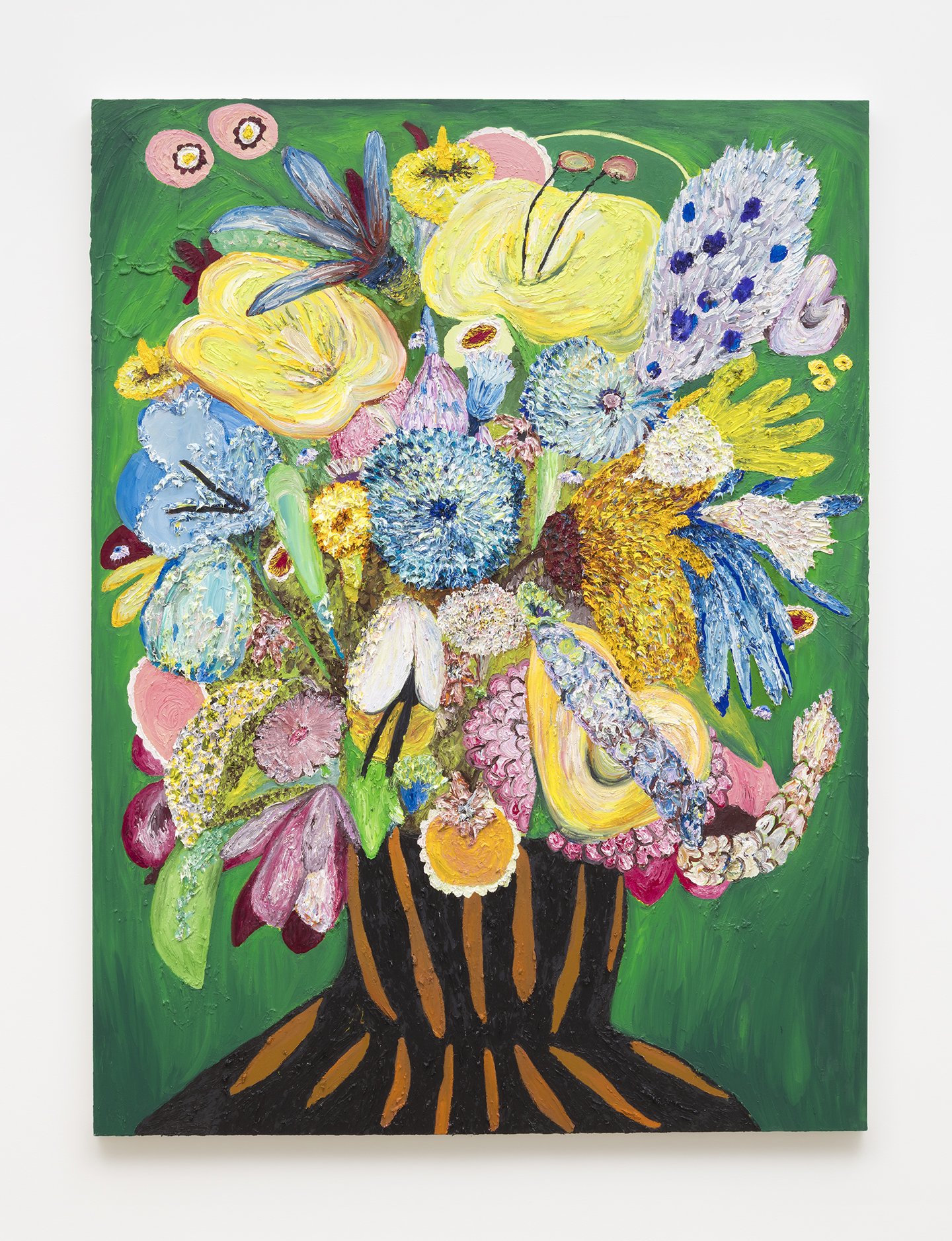 Grand Exit, 2023, Oil on canvas, 96x72