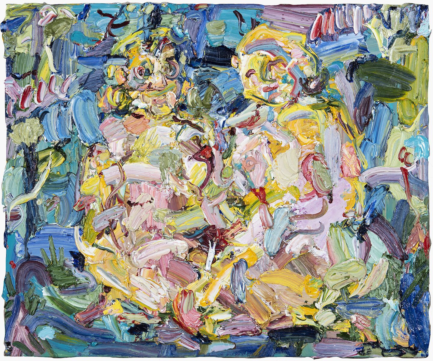  CHAMELEON, 2019, OIL ON PANEL, 20X24” 