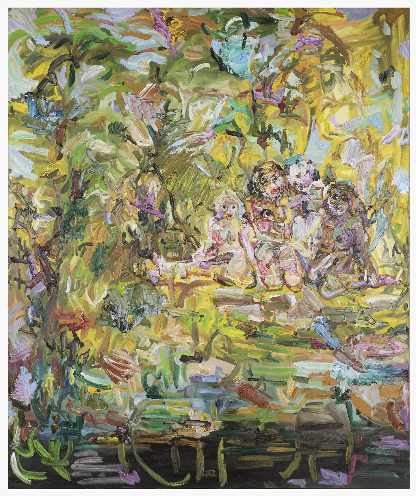  END OF THE ROAD, 2019, OIL ON CANVAS, 72X60” 