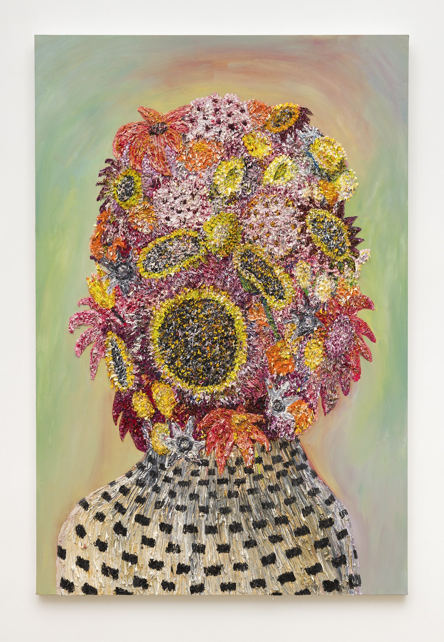 Visit of the Sun, 2022, Oil on canvas, 72x48